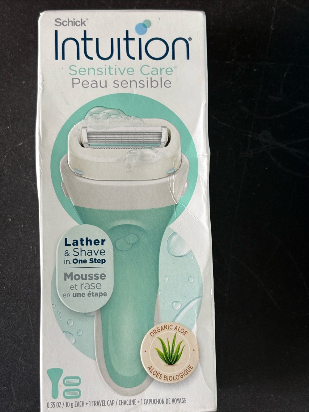 chic Intuition Sensitive Care Razor in Mint